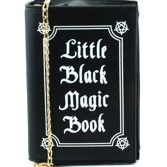 Handbags - SALE REG $48 New Black Magic Book Crossbody/Shoulder Bag